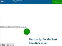 Sites similar to greatamericanfoodiefest.com