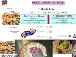 Sites similar to greatamericanpizzaok.com