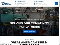 Sites similar to greatamericantire.net