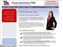 Sites similar to greatamericantitle.com