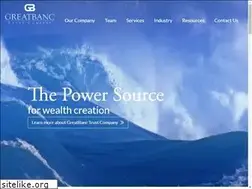 Sites similar to greatbanctrust.com