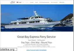 Sites similar to greatbayferry.com