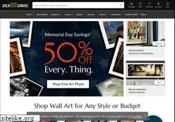Sites similar to greatbigcanvas.com