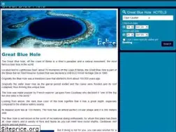 Sites similar to greatbluehole.net