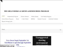 Sites similar to greatbooksacademy.org