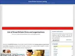 Sites similar to greatbritain.business