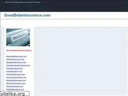 Sites similar to greatbritaininsurance.com