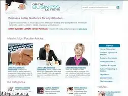Sites similar to greatbusinessletters.co.uk