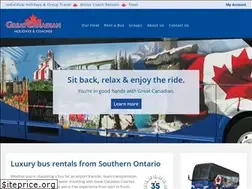 Sites similar to greatcanadiancoaches.com