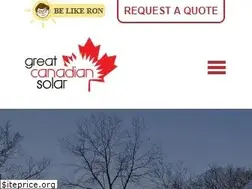 Sites similar to greatcanadiansolar.com