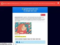 Sites similar to greatchemical.com