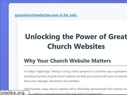 Sites similar to greatchurchwebsites.com