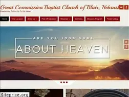 Sites similar to greatcommissionbaptist.org