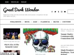 Sites similar to greatdarkwonder.com
