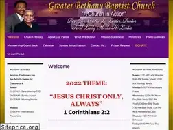 Sites similar to greaterbethany.org