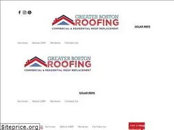 Sites similar to greaterbostonroofing.com