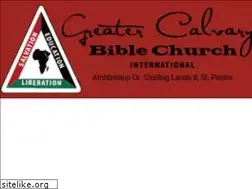 Sites similar to greatercalvary.org