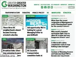 Sites similar to greatergreaterwashington.org