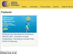 Sites similar to greatermekong.org