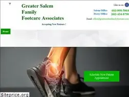 Sites similar to greatersalemfamilyfootcare.net