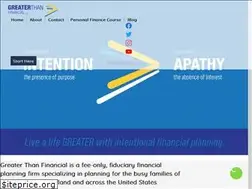 Sites similar to greaterthanfinancial.com