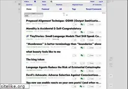 Sites similar to greaterwrong.com