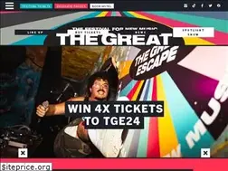 Sites similar to greatescapefestival.com