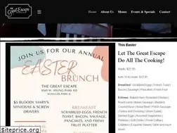 Sites similar to greatescaperestaurant.com