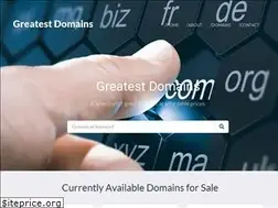 Sites similar to greatestdomains.com