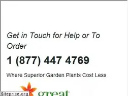 Sites similar to greatgardenplants.com