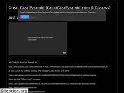 Sites similar to greatgizapyramid.com
