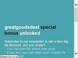 Sites similar to greatgoodsdeal.com