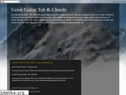 Sites similar to greatguitarchords.com