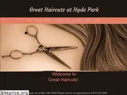 Sites similar to greathaircutshydepark.com