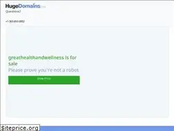 Sites similar to greathealthandwellness.com