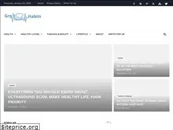 Sites similar to greathealthyhabits.com