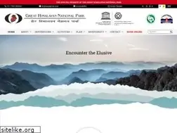 Sites similar to greathimalayannationalpark.org