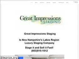 Sites similar to greatimpressionsstaging.com