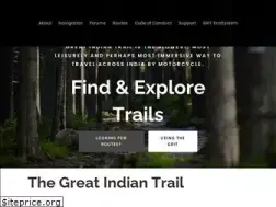Sites similar to greatindiantrail.com