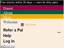 Sites similar to greatjonesgoods.com