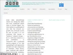 Sites similar to greatlakes-physiotherapy.com
