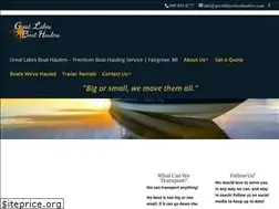Sites similar to greatlakesboathaulers.com