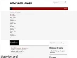 Sites similar to greatlocalattorneys.com