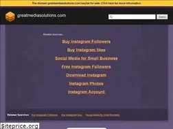 Sites similar to greatmediasolutions.com