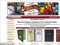 Sites similar to greatmenucovers.com