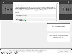 Sites similar to greatmindsandthinkers.com