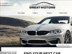 Sites similar to greatmotors.co.nz