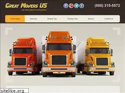 Sites similar to greatmoversus.com