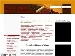 Sites similar to greatmusicleaders.org