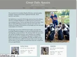 Sites similar to greatoaksaussies.com
